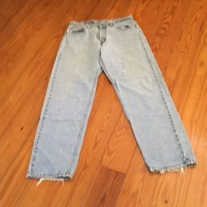 Men’s vintage Levi jeans from early 1980
